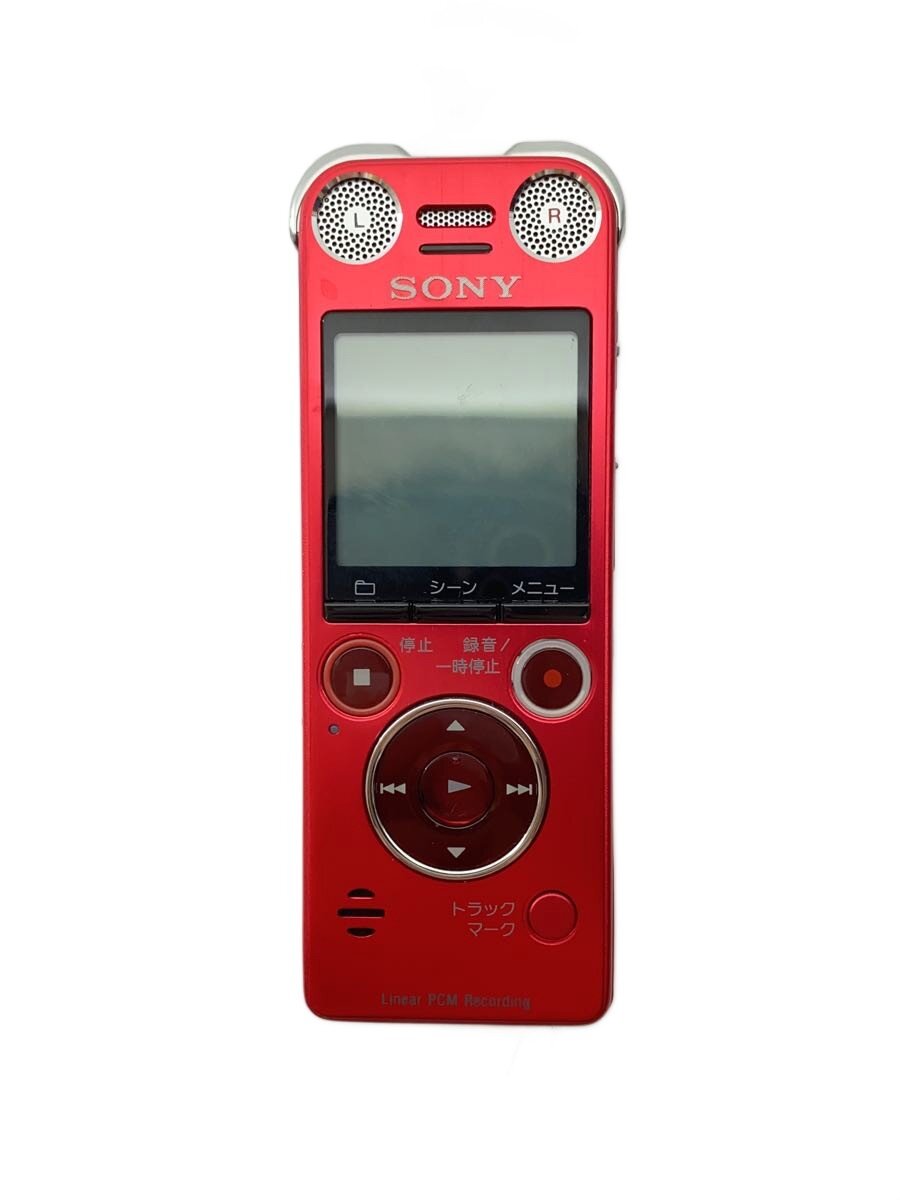 【中古】SONY◆ICレコーダー ICD-SX1000 (R) [レッド]//【家電・ビジュアル・オーディオ】