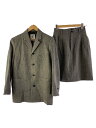 【中古】HAI SPORTING GEAR◆セットアップ/M/ウール/BLK/千鳥格子【レディースウェア】