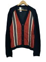 【中古】GUCCI◆カーディガン(厚手)/L/コットン/NVY【メンズウェア】