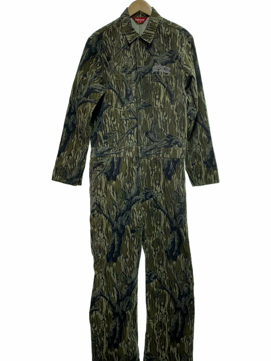 【中古】Supreme◆リアルツリー/18AW/Mossy Oak/オールインワン/M/コットン/カモフラ【メンズウェア】