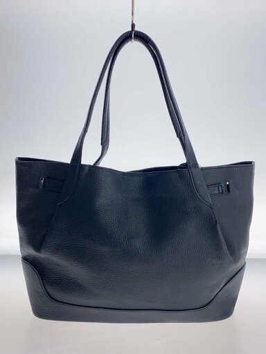 【中古】PELLE MORBIDA◆トートバッグ/レザー/BLK/無地【バッグ】 【中古】PELLE MORBIDA◆トートバッグ/レザー/BLK/無地【バッグ】