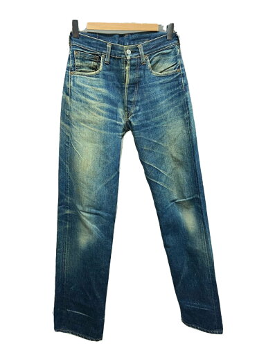 【中古】EVISU◆ボトム/28/コットン/インディゴ/無地【メンズウェア】 【中古】EVISU◆ボトム/28/コットン/インディゴ/無地【メンズウェア】