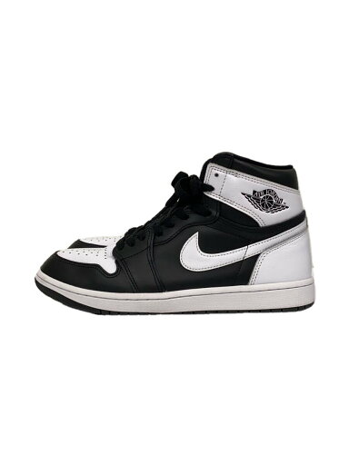 【中古】NIKE◆AIR JORDAN 1 RETRO HIGH OG_エアジョーダン1 レトロ ハイ OG/27.5cm/BLK【シューズ】 【中古】NIKE◆AIR JORDAN 1 RETRO HIGH OG_エアジョーダン1 レトロ ハイ OG/27.5cm/BLK【シューズ】