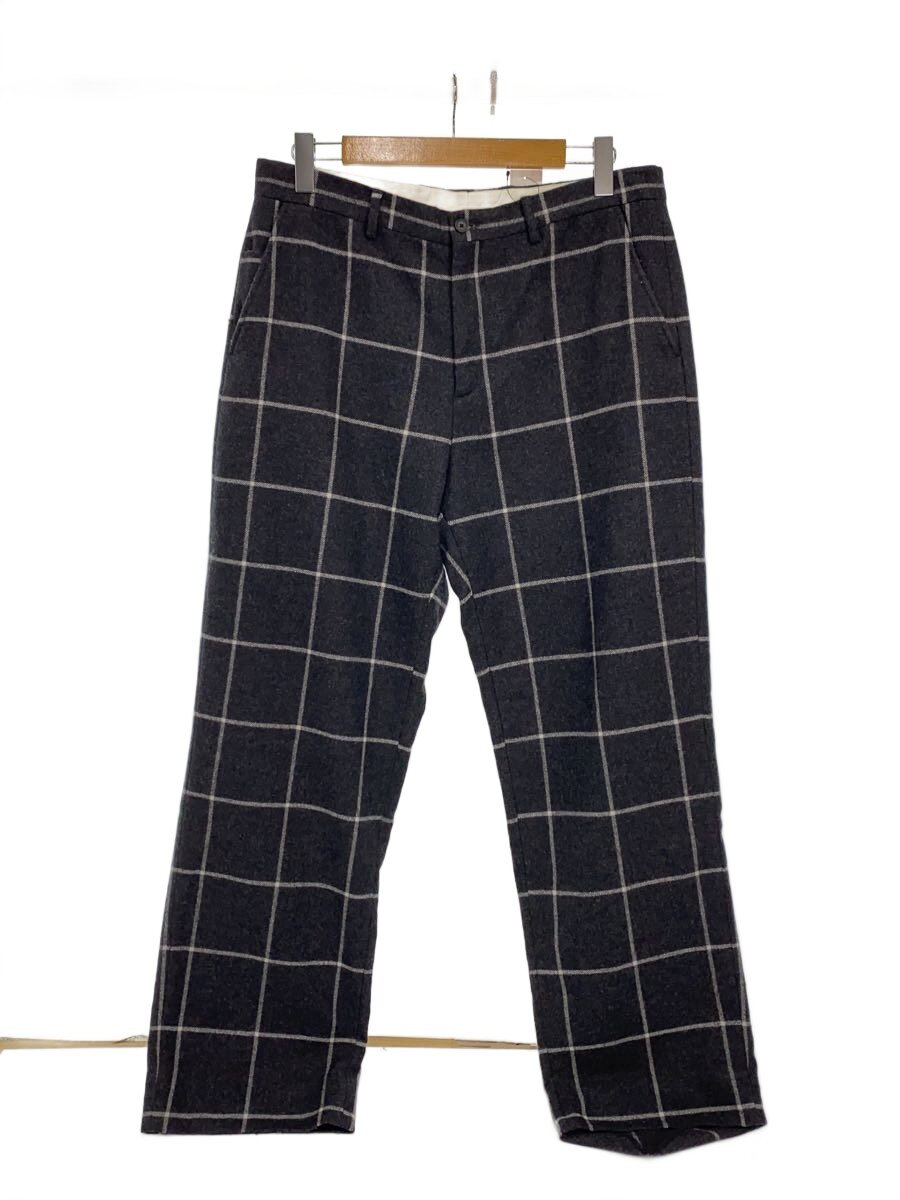 Supreme◆22AW/Windowpane Wool Trouser/ボトム/34/ウール/BLK/チェック/? NULL ?//