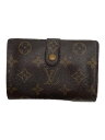 【中古】LOUIS VUITTON◆ポルト・モネ・ビエ・ヴィエノワ_モノグラム・キャンバス_BRW/PVC/BRW/レディース【服飾雑貨他】(4)