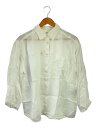 【中古】Mila Owen◆24SS/ロールアップスリーブオーバーラミーシャツ/one/--/WHT/09WFB242017//【レディースウェア】(4)