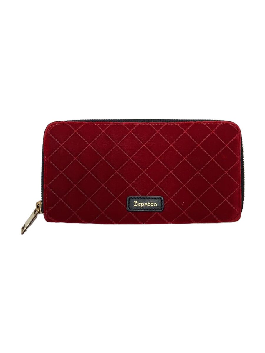 【中古】repetto◆長財布/--/RED/レディース【服飾雑貨他】