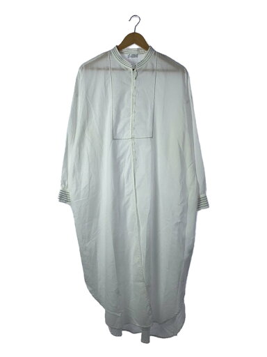 【中古】ESICA◆長袖ワンピース/M/ポリエステル/WHT/無地/TRC-272024【レディースウェア】 【中古】ESICA◆長袖ワンピース/M/ポリエステル/WHT/無地/TRC-272024【レディースウェア】