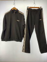 【中古】NERDY◆セットアップ/XL/コットン/BLK【メンズウェア】