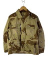 【中古】US.ARMY◆ミリタリージャケット/M/カモフラ/8415-01-102-6765/デザートカモ/チョコチップ【メンズウェア】