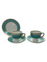 【中古】WEDGWOOD◆カップ&ソーサー/3点セット/BLU【キッチン用品】