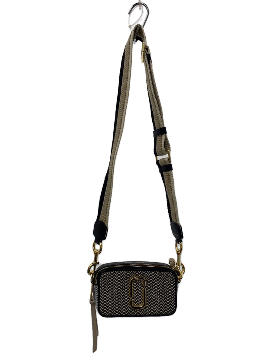 【中古】MARC JACOBS◆ショルダーバッグ/--/ブラック/総柄/H156M06PF22/レディースバッグ【バッグ】