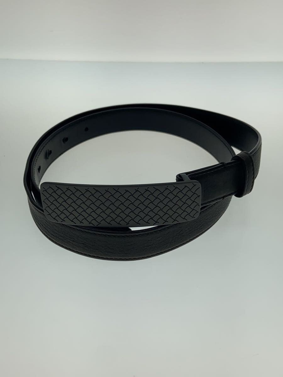 【中古】BOTTEGA VENETA◆ベルト/レザー/BRW/無地/メンズ【服飾雑貨他】