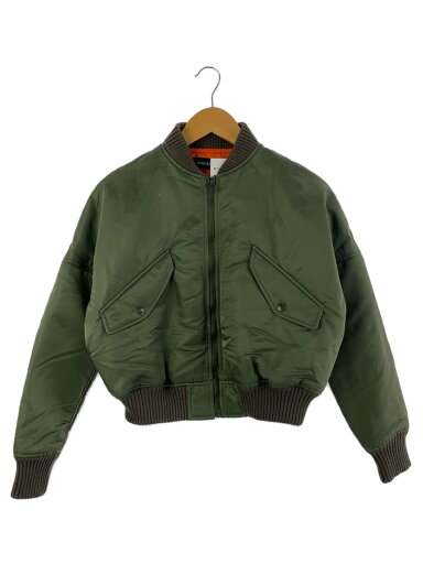 【中古】MADISONBLUE◆21AW/COMPACT MA-1 NY TWILL JACKET/XS/ナイロン/GRN/MB214-1018【レディースウェア】 【中古】MADISONBLUE◆21AW/COMPACT MA-1 NY TWILL JACKET/XS/ナイロン/GRN/MB214-1018【レディースウェア】