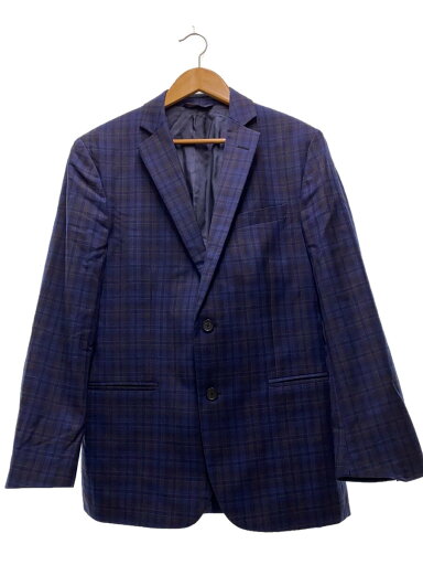 【中古】BROOKS BROTHERS◆テーラードジャケット/40/ウール/NVY/チェック//【メンズウェア】 【中古】BROOKS BROTHERS◆テーラードジャケット/40/ウール/NVY/チェック//【メンズウェア】