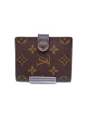 【中古】LOUIS VUITTON◆アジェンダ・ミニ_モノグラム・キャンバス/--/BRW/総柄/メンズ【服飾雑貨他】