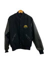 【中古】HOLLOWAY◆スタジャン/L/--/BLK【メンズウェア】(4)