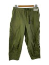 【中古】THE NORTH FACE PURPLE LABEL◆RIPSTOP WIDE CROPPED PANT/32/コットン/KHK【メンズウェア】
