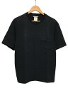 【中古】MXP◆BIG TEE WITH POCKET/MX38302/Tシャツ/S/ポリエステル/BLK/【メンズウェア】