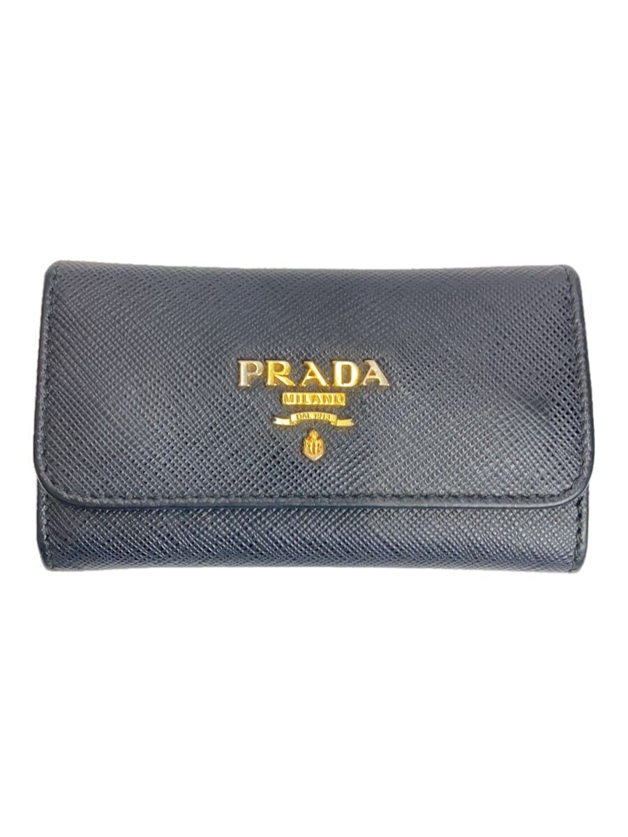 【中古】PRADA◆キーケース/--/BLK/レディース【服飾雑貨他】