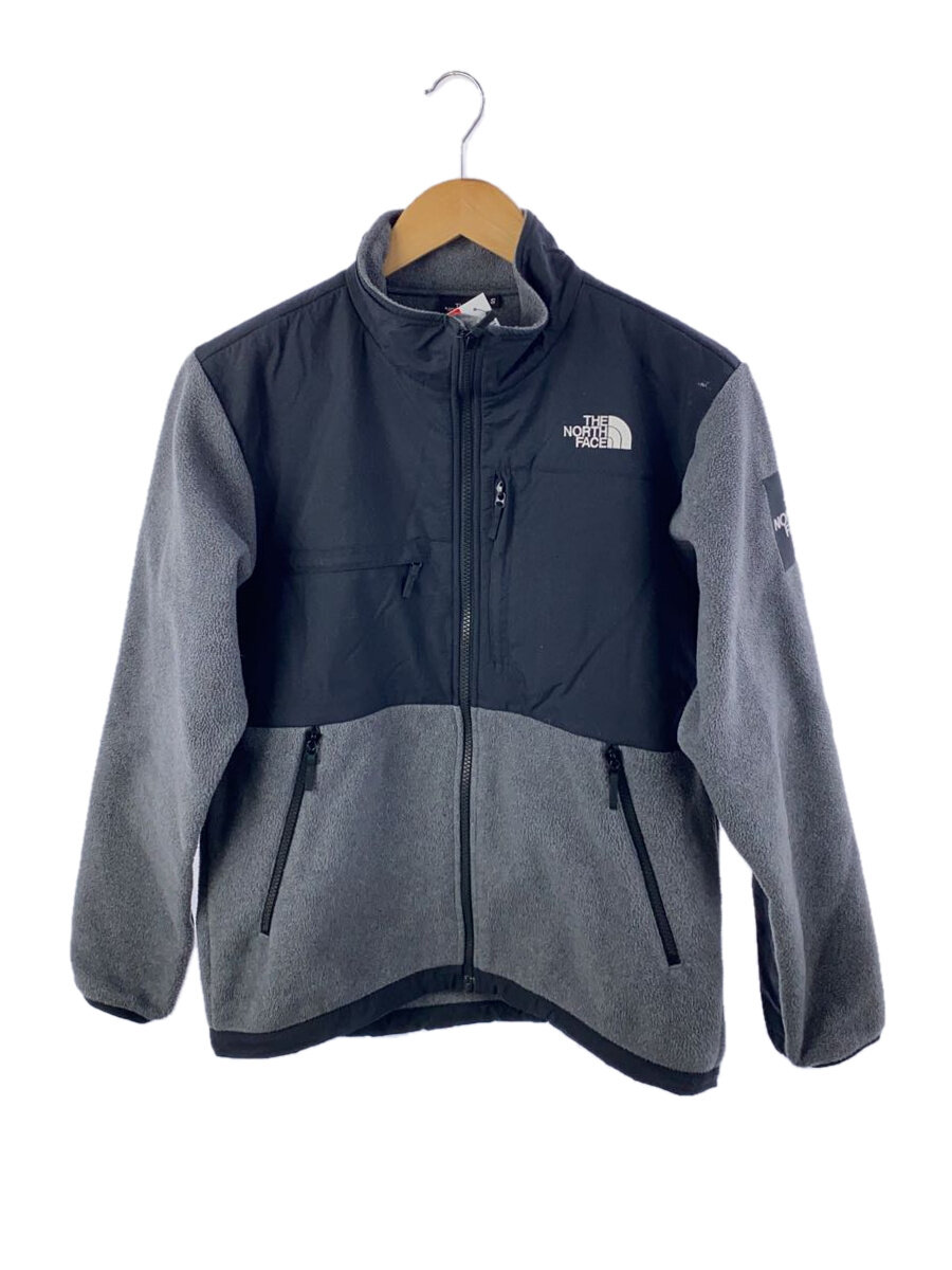【中古】THE NORTH FACE◆DENALI JACKET_デナリジャケット/S/ポリエステル/GRY/無地【メンズウェア】