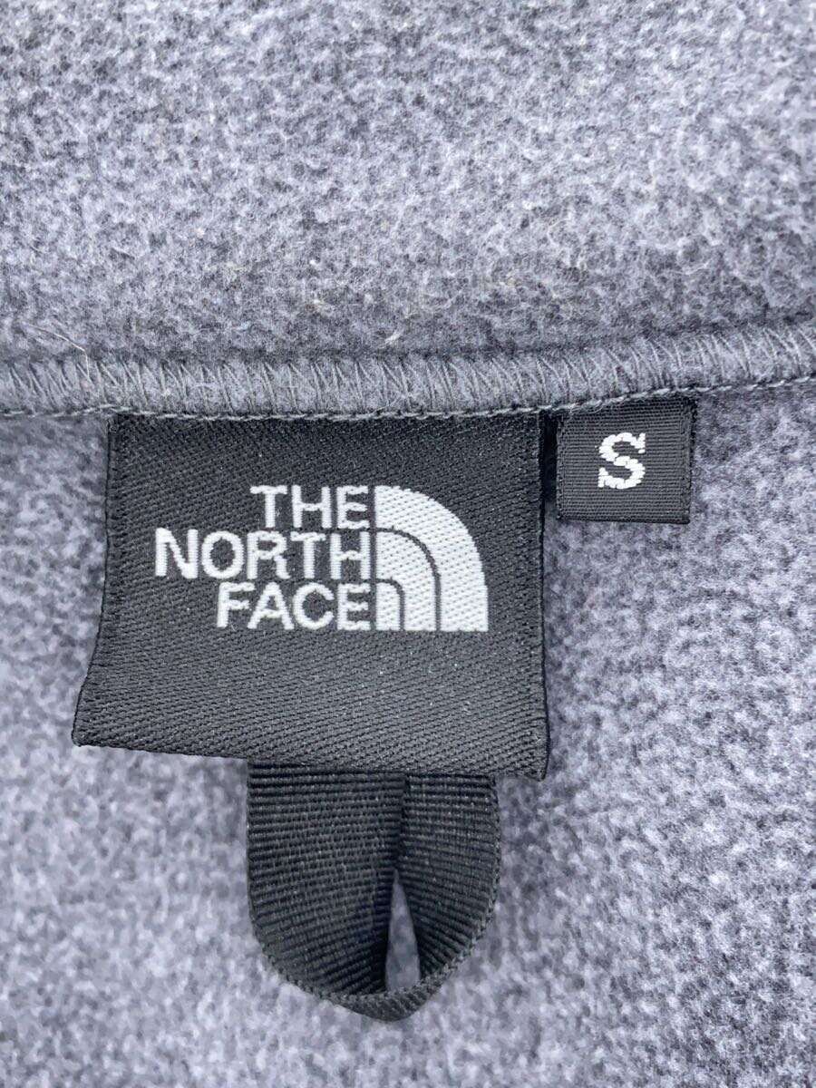 【中古】THE NORTH FACE◆DENALI JACKET_デナリジャケット/S/ポリエステル/GRY/無地【メンズウェア】