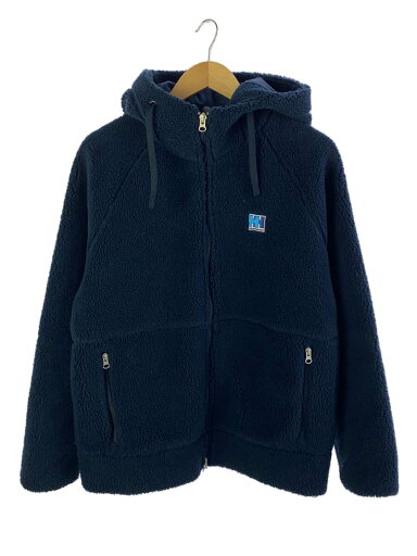 【中古】HELLY HANSEN◆FIBERPILE Hoodie/HE51976フリースジャケット/M/ポリエステル/NVY【メンズウェア】