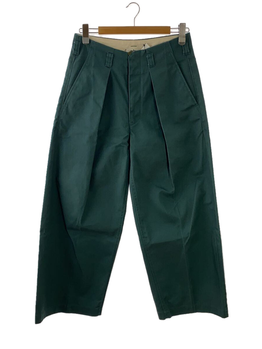 【中古】saby◆ボトム/2/コットン/GRN/21SS-031817【メンズウェア】