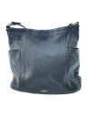 【中古】COACH◆ショルダーバッグ/レザー/黒/F31323/コーチ【バッグ】