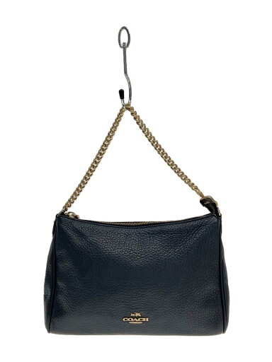 【中古】COACH◆ショルダーバッグ/レザー/BLK/無地/F36666//【バッグ】 【中古】COACH◆ショルダーバッグ/レザー/BLK/無地/F36666//【バッグ】