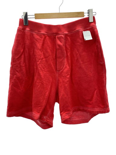 【中古】DSQUARED2◆ショートパンツ/S/シルク/RED/無地/S71MU0531 S25030【メンズウェア】 【中古】DSQUARED2◆ショートパンツ/S/シルク/RED/無地/S71MU0531 S25030【メンズウェア】