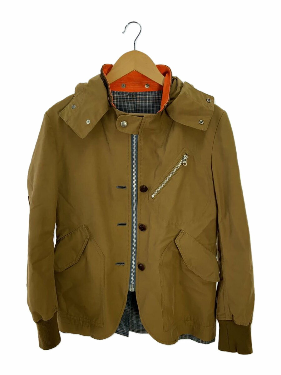 【中古】JUNYA WATANABE COMME des GARCONS◆リバーシブル/マウンテンパーカー/ジャケット/XS/ウール/CML/WD-J008【メンズウェア】
