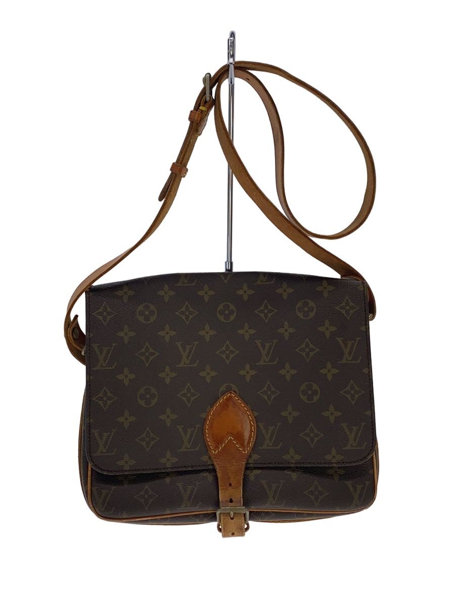 乐天商城 - 【中古】LOUIS VUITTON◆カルトシエールGM_モノグラム・キャンバス/PVC/BRW/M51252【バッグ】
