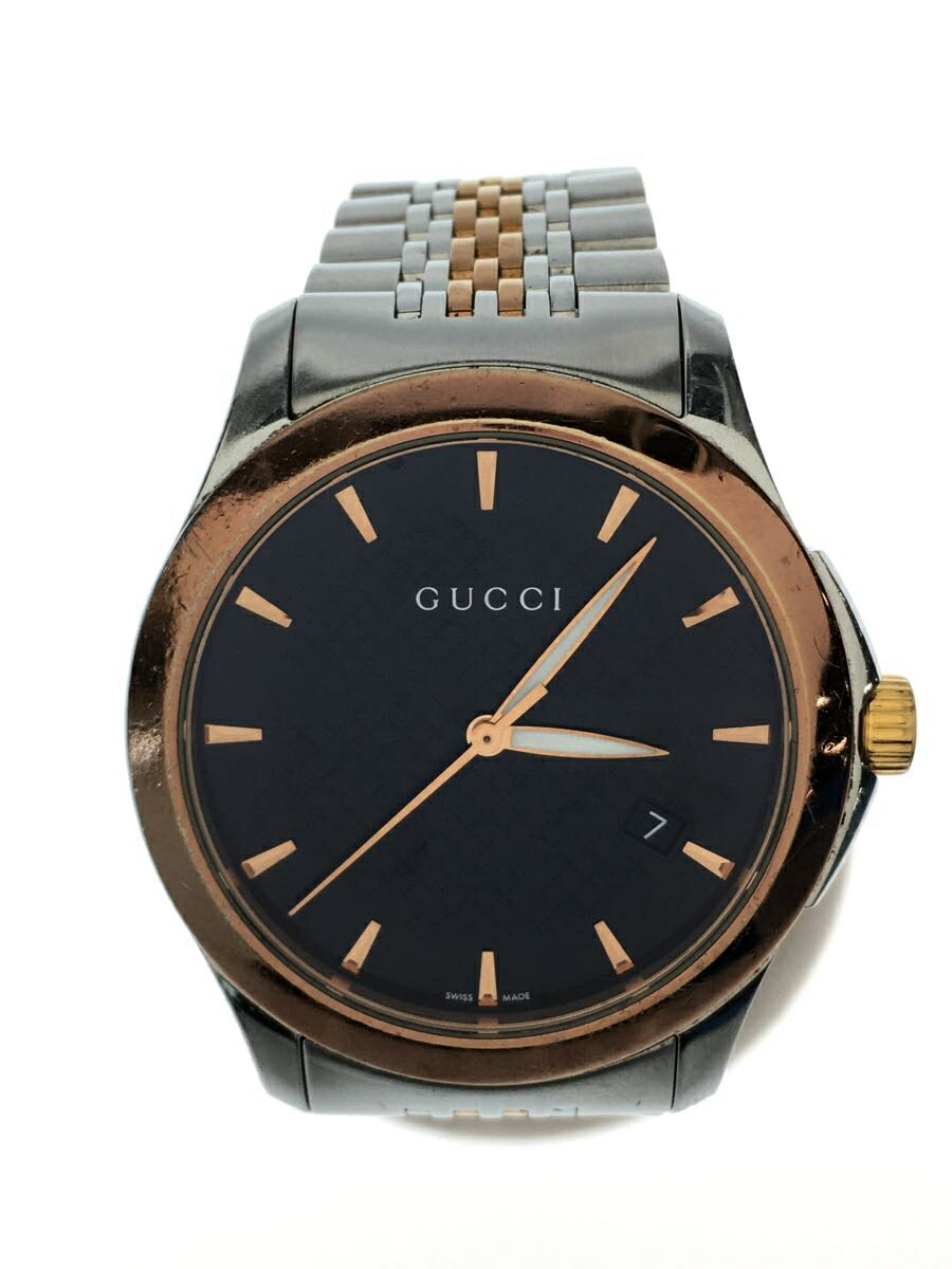 【中古】GUCCI◆クォーツ腕時計/アナ