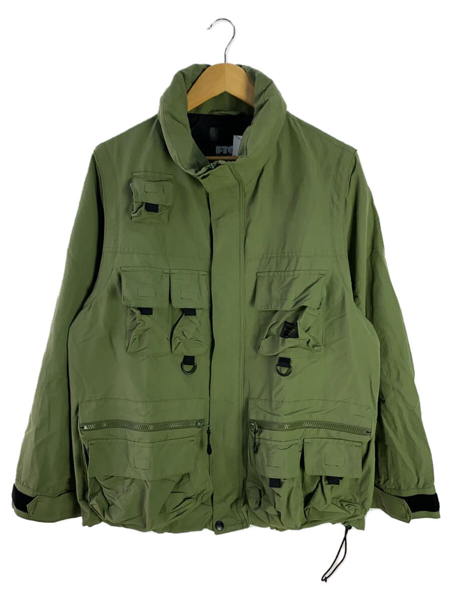 FTC◆CONVERTIBLE CARGO JACKET/ジャケット/M/ナイロン/BEG/FTC023SPJ05