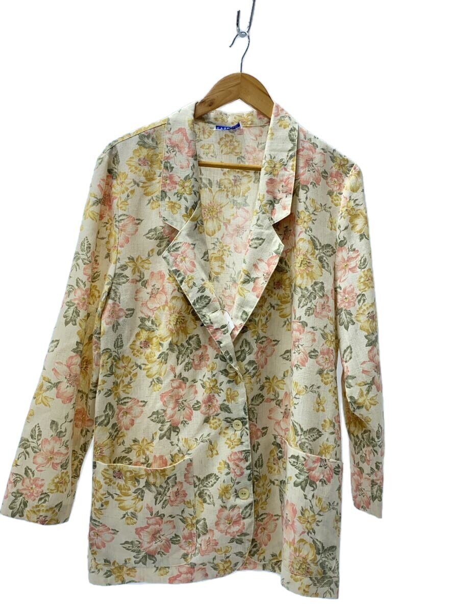 【中古】CAPE COD SPORTSWEAR/テーラードジャケット/--/ポリエステル/マルチカラー/花柄【メンズウェア】