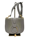 【中古】SEE BY CHLOE◆ショルダーバッグ/レザー/GRY/01 17 76 65【バッグ】