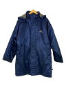 【中古】adidas◆ベンチコート/スポーツウェアー/L/ネイビー【スポーツ】