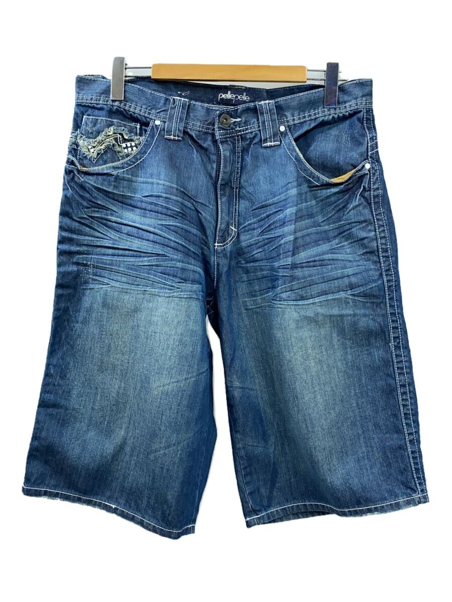 【中古】Pelle Pelle◆ショートパンツ/36/デニム/IDG【メンズウェア】
