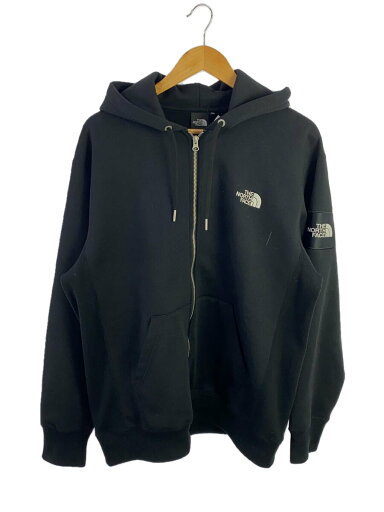 【中古】THE NORTH FACE◆SQUARE LOGO FULL ZIP_スクエアロゴフルジップ/XL/ポリエステル/BLK【メンズウェア】 【中古】THE NORTH FACE◆SQUARE LOGO FULL ZIP_スクエアロゴフルジップ/XL/ポリエステル/BLK【メンズウェア】