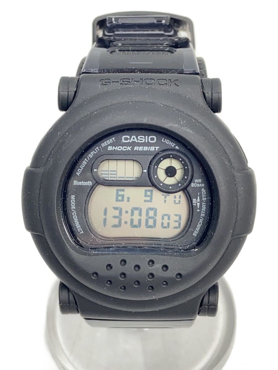 【中古】CASIO◆クォーツ腕時計/デジタル/BLK/BLK/G-B001//【服飾雑貨他】