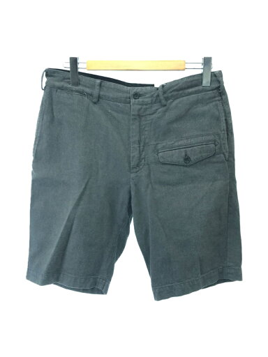【中古】Engineered Garments◆ショートパンツ/34/コットン/GRY/無地【メンズウェア】 【中古】Engineered Garments◆ショートパンツ/34/コットン/GRY/無地【メンズウェア】