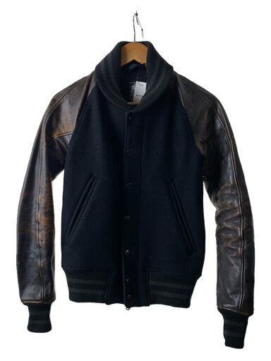 【中古】ACANTHUS◆スタジャン/S/ウール/BLK/ST1202S【メンズウェア】 【中古】ACANTHUS◆スタジャン/S/ウール/BLK/ST1202S【メンズウェア】