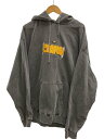 【中古】X-LARGE◆パーカー/XL/コットン/GRY/101214012001【メンズウェア】