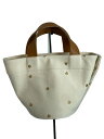 【中古】LUDLOW◆ハンドバッグ/キャンバス/CRM【バッグ】