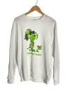 【中古】OKINAWA POP.jp/スヌーピースウェット/スウェット/L/コットン/WHT【メンズウェア】(4)