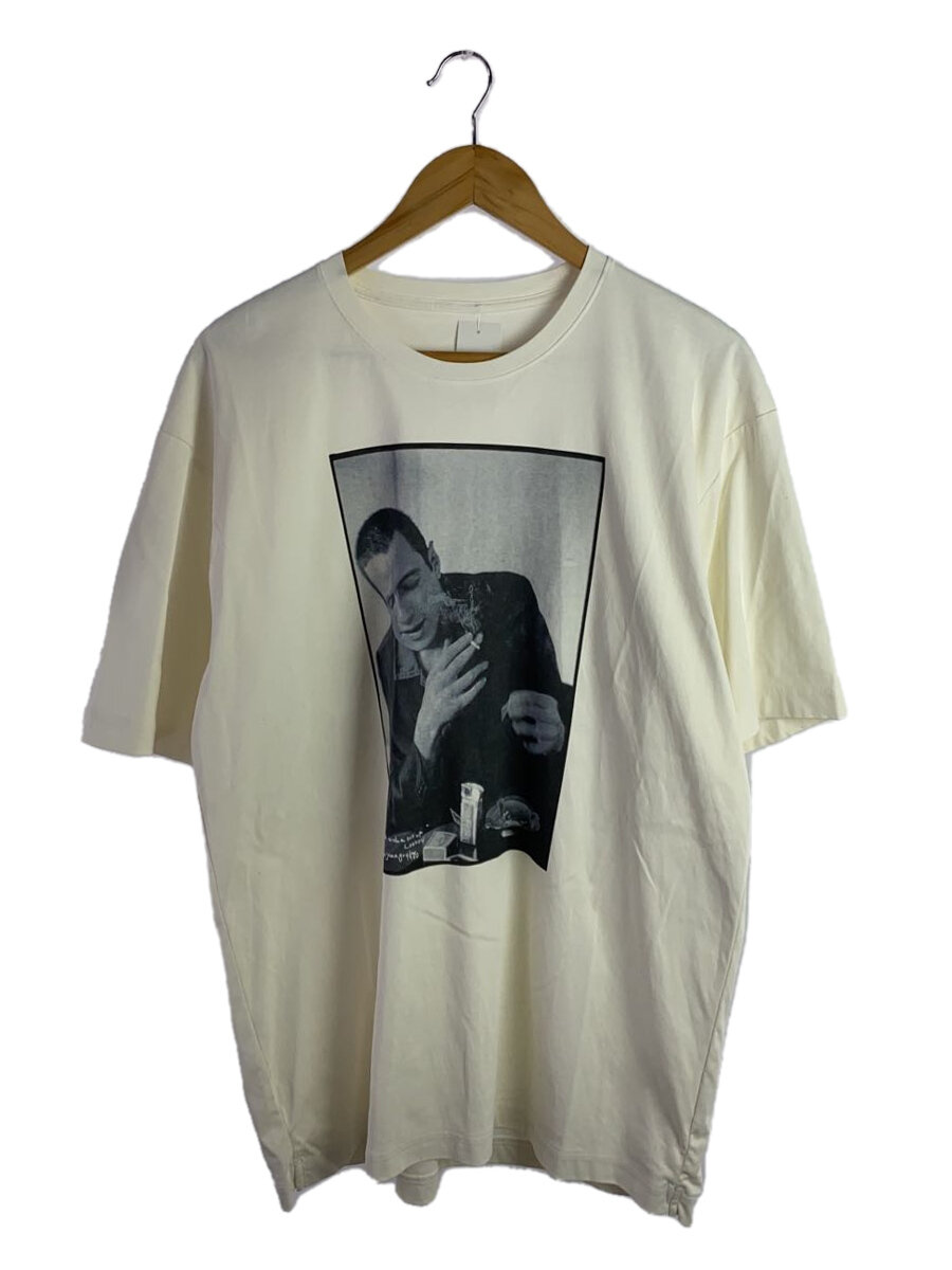 【中古】ISAMU KATAYAMA BACKLASH◆Tシャツ/L/コットン/WHT/プリント/FIX-2117-01【メンズウェア】