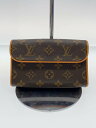 【中古】LOUIS VUITTON◆ポシェット・フロランティーヌ_モノグラム・キャンバス_BRW/PVC/BRW【バッグ】