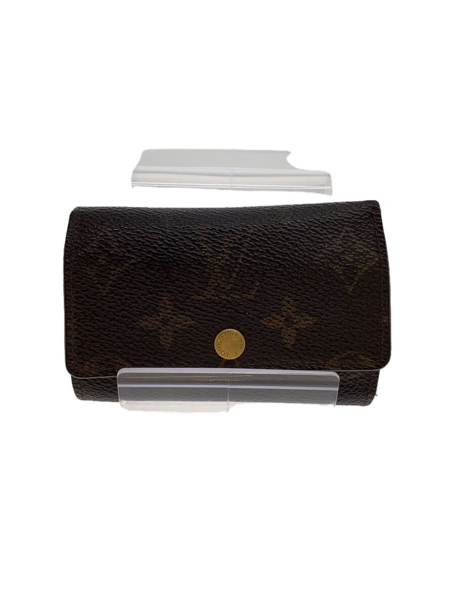 【中古】LOUIS VUITTON◆ミュルティクレ6_モノグラム_BRW/--/BRW/レディース//【服飾雑貨他】