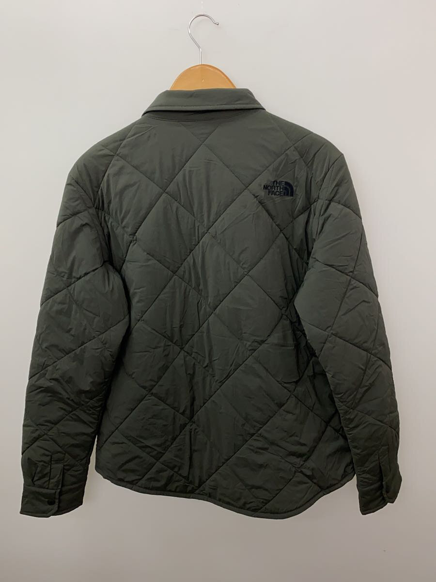 【中古】THE NORTH FACE◆JUSTBOUT SHIRT_ジャストバウトシャツ/L/ポリエステル/KHK【メンズウェア】